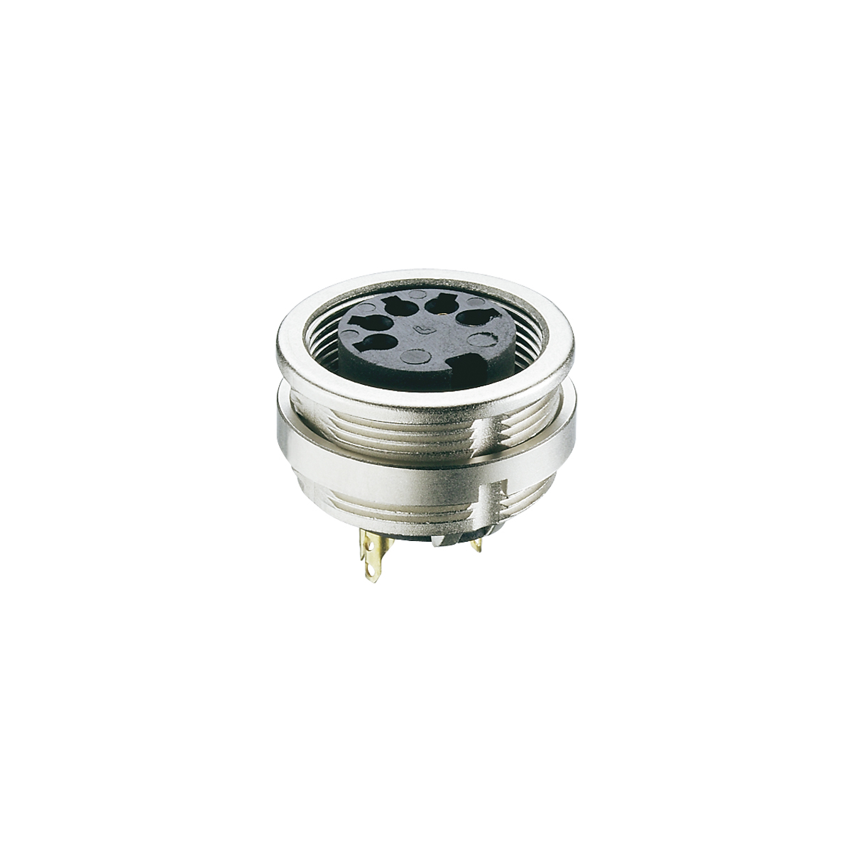 Lumberg-0304 06 Steckverbinder, rund Conn Circular SKT 6 POS Solder ST Wall Mount 6 Terminal 1 Port Box
