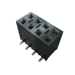 Samtec-SSM-127-L-SV-BE-LC-P Steckverbinderleisten und Leiterplattenbuchsen Conn Socket Strip SKT 27 POS 2.54mm Solder ST Bottom Entry SMD Tube