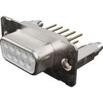 Conn D-Sub F 9 POS 1.42mm Solder ST Thru-Hole 9 Terminal 1 Port Carton