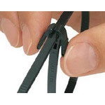 HellermannTyton-REZ200.NB3P 扎线带 Cable Ties, Releasable Polyamide 6/6 Black 50mm 135N Bag