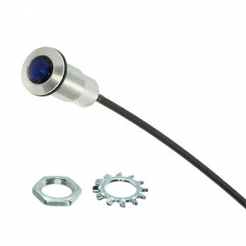 Visual Communications-FLXR2BTP08 LED 光管 LED Light Pipe Round Vertical Blue Flexible