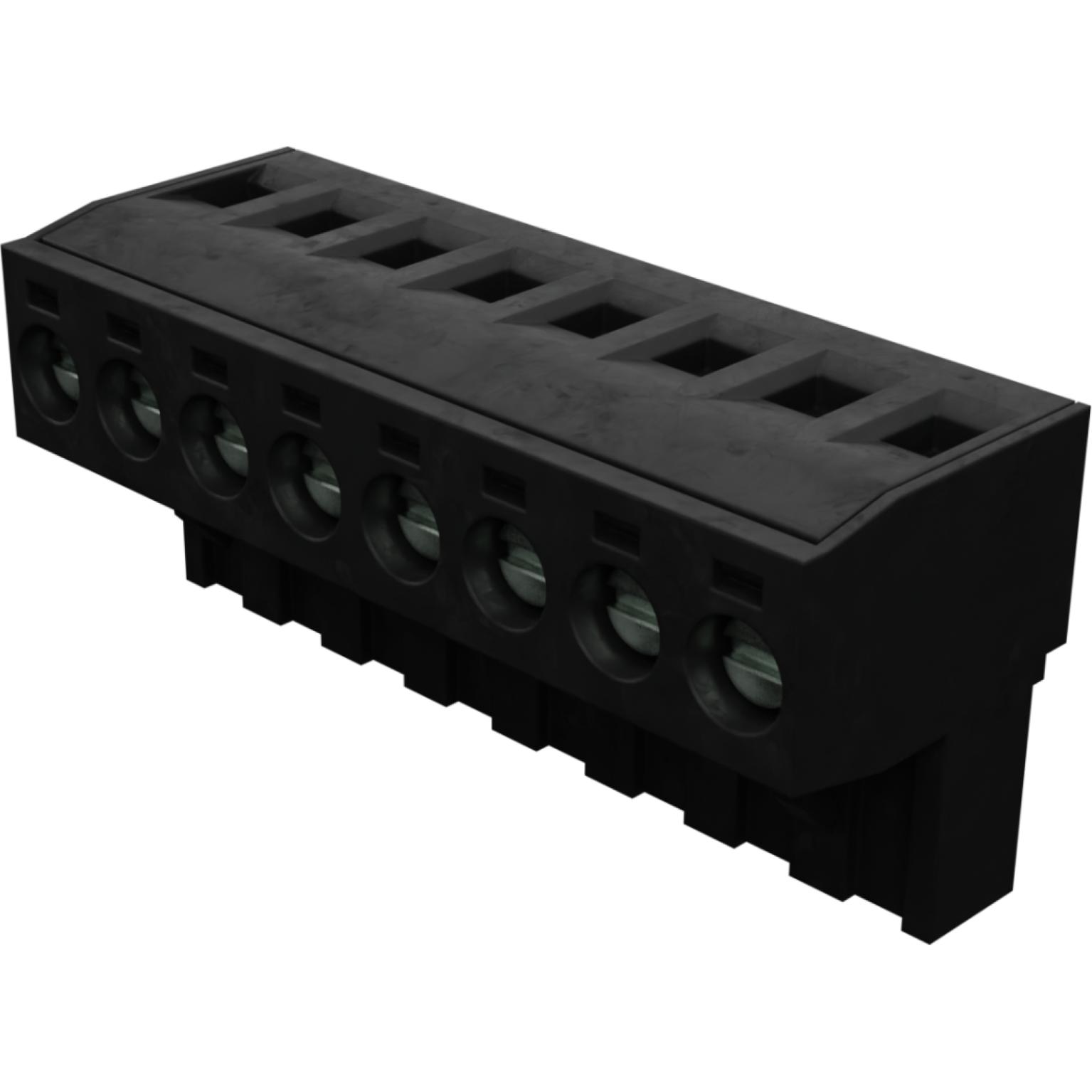 Molex-39530-0108 Connector Terminal Blocks Conn Eurostyle Block F 8 POS 5.08mm Screw RA Cable Mount 18A/Contact