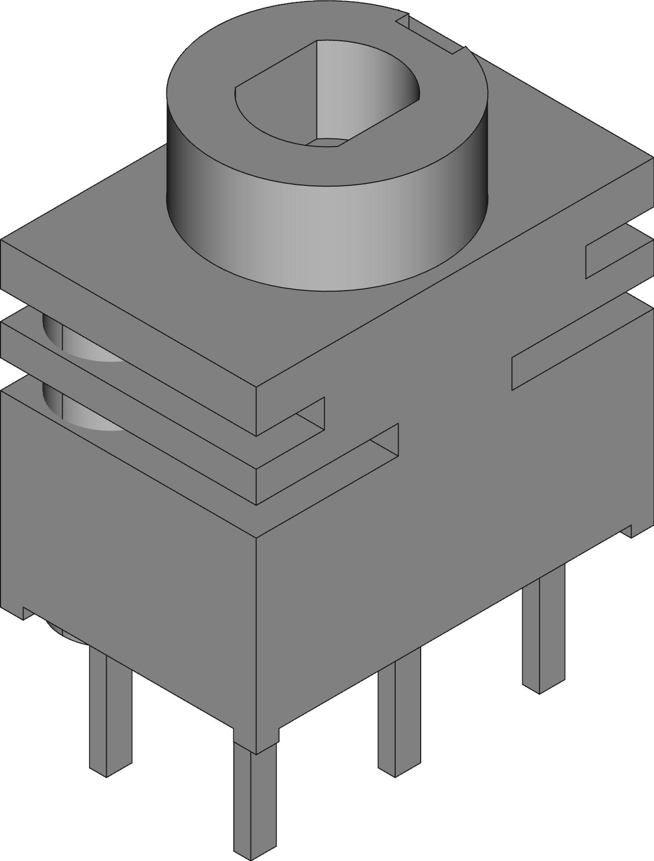 Omron-A9TS21-0011 Kippschalter Switch Toggle ON ON DPDT Round Lever PC Pins 0.014A 28VAC 28VDC PC Mount