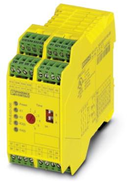 PHOENIX CONTACT-2981428 Relevadores Otros Electromechanical Relay 24VDC 154.8Ohm 6(NO)/3(NC)A (45x114.5x99)mm DIN Rail Safety Relay