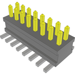 Conn Unshrouded Header HDR 16 POS 1.27mm Solder ST Top Entry SMD TIGER CLAW™ Tube