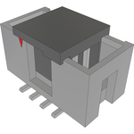 Conn Shrouded Header (4 Sides) HDR 8 POS 2.54mm Solder ST Top Entry SMD Tube