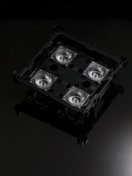 LEDIL OY-FCP14969_FLORENTINA-2X2-W Optische Linsen Square Optical Lens Black Polycarbonate Box