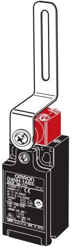 Omron-D4NH2BBC Schalter für Sicherheitsverriegelung Switch Safety Interlock N.C. DPST Arm Lever 3A 240VAC 250VDC Screw Mount Conduit 1000000Cycles