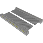 Cable Assembly 0.101m 28AWG 1mm 50 to 50 POS IDC Connector to IDC Connector F-F TIGER EYE™ Bulk