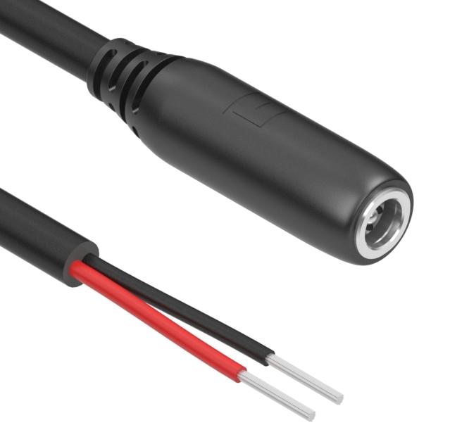 Tensility International-10-02241 Cable Assembly DC Power Cable Assembly 1.83m DC Power Jack 2POS F 18AWG