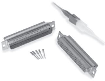 SOURIAU-863544SL Connector D-Subminiature Conn D-Sub PIN 44 POS 1.14mm Crimp ST Cable Mount 44 Terminal 1 Port