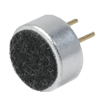 Mic Omni-Directional 2200Ohm -42dB 4.5VDC Round Pin