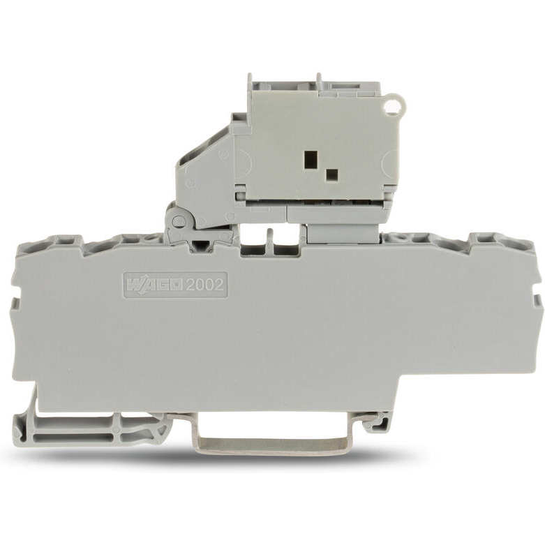 WAGO-2002-1811 Steckverbinder, Klemmenblöcke Conn Terminal Block 4 POS Spring Clamp T DIN Rail 10A Box