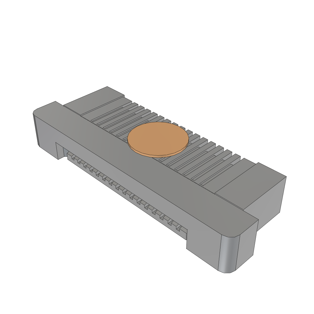 Samtec-ZF5S-16-01-T-WT-K-TR Connector FFC-FPC Conn FFC Connector SKT 16 POS 0.5mm Solder RA SMD T/R