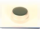 Dialight-104-0235-403 光学透镜 White Flat Panel Mount Indicator Cap, Transparent