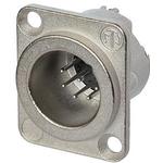 Conn XLR Connector M 7 POS Solder Cup ST Panel Mount 7 Terminal 1 Port