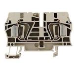 Conn Feed-Through Terminal Block 2 POS Tension Clamp ST T DIN Rail 36A