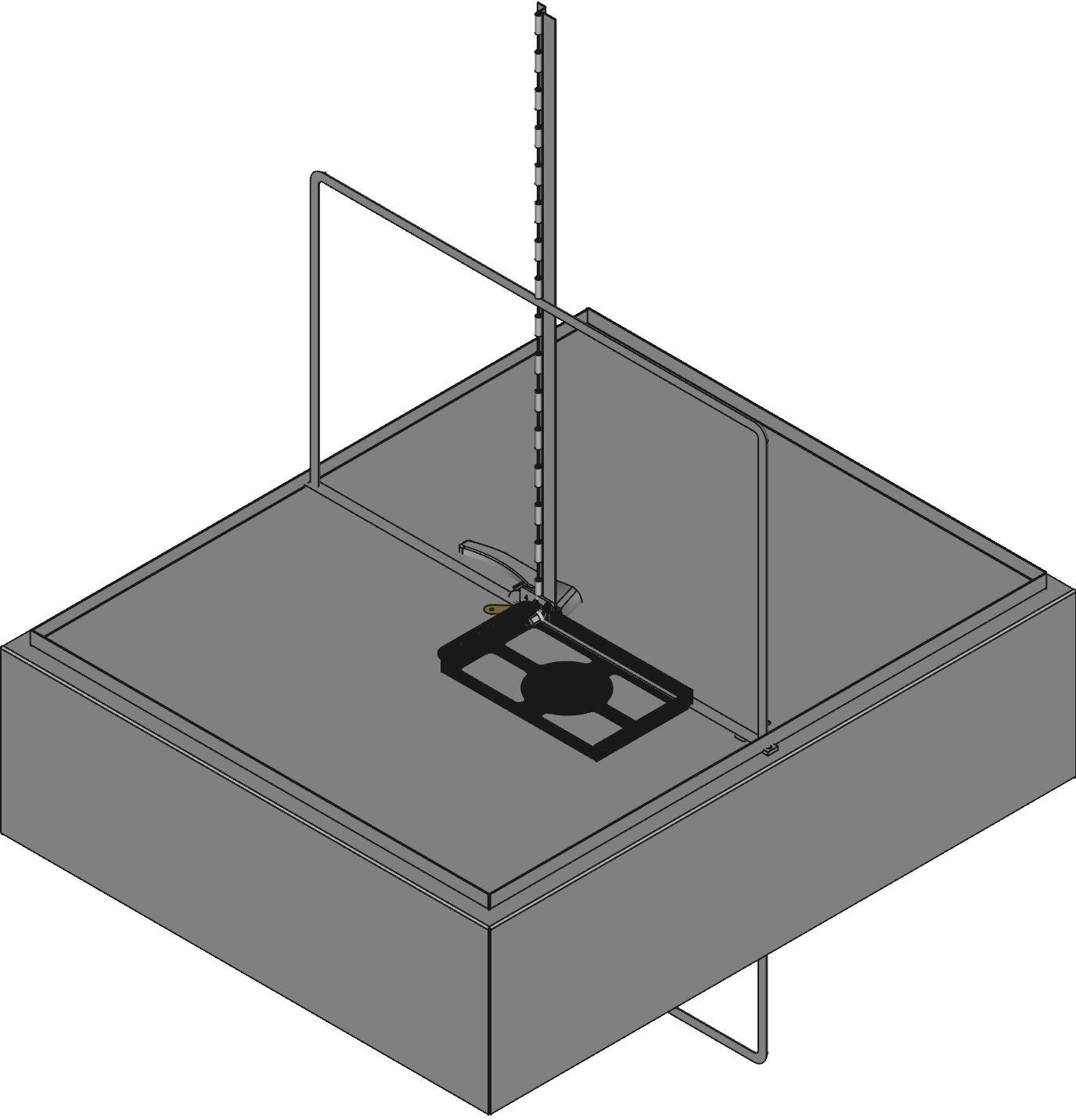 Hammond Manufacturing-HW363010SSHK Cajas, compartimentos y anaqueles Natural Stainless Steel Wall Mount Type 4X Enclosure