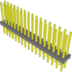 Conn Unshrouded Header HDR 34 POS 2mm Solder ST Top Entry Thru-Hole Bulk