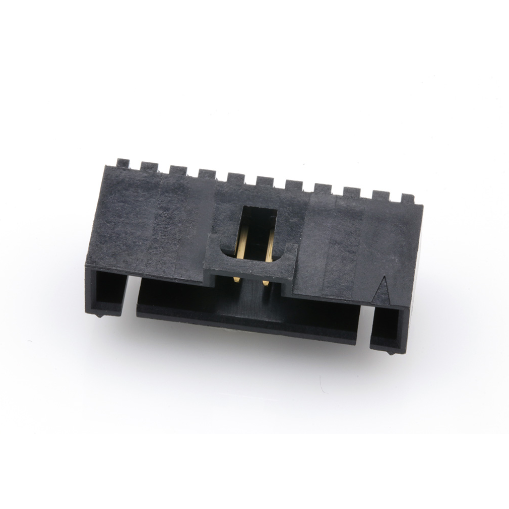 Molex-705530114 Steckverbinderleisten und Leiterplattenbuchsen Conn Shrouded Header (4 Sides) HDR 10 POS 2.54mm Solder RA Side Entry Thru-Hole SL Tube