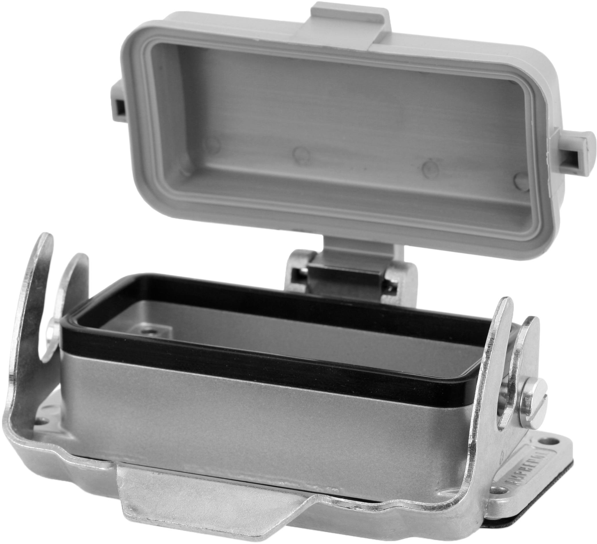 Amphenol-C14630F0240031 Steckverbinderzubehör Bulkhead mounting with metal spring cover and gasket