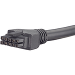 Cable Assembly UL 2464 0.5m 20AWG Micro-Fit to Micro-Fit 10 to 10 POS F-F Crimp-Crimp Micro-Fit 3.0 Bag