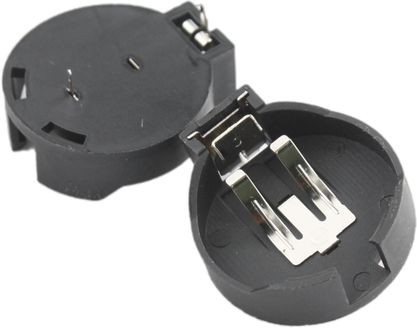 ADAM TECH-BH-32E-1 Soportes, clips y contactos para baterías Through Hole PCB Terminals Battery Holder