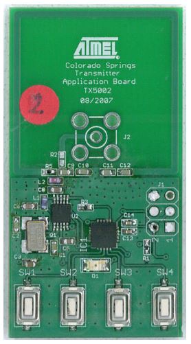Microchip Technology-ATA5749-EK1 RF/Drahtlos-Entwicklungsplatinen und Kits 315MH RF Development Board