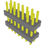 Conn Board Stacker HDR 14 POS 2.54mm Solder ST Top Entry Thru-Hole Bulk