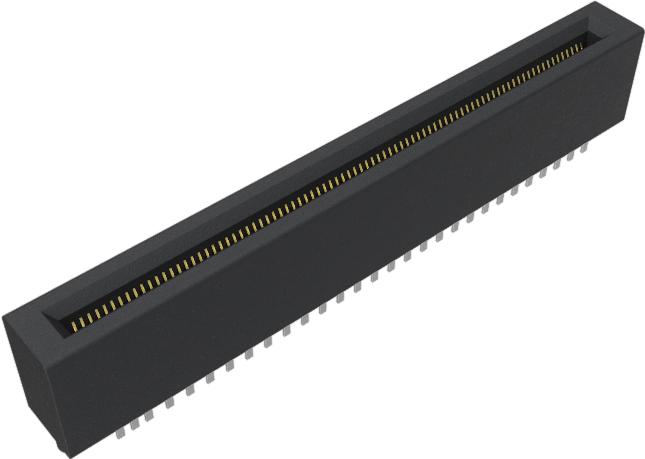 Amphenol Communications Solutions-10058831-111LF Steckverbinder, Kartenrand Micro-TCA Card Edge Connectors,Pressfit termination,170 contacts,30 uin GXTplating, GoldMatte Tin tail plating