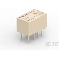 TE Connectivity-1-1462038-6 信号继电器 Signal Relay 12VDC 2A DPDT(10x5.7x5.8)mm THT Medical