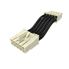 Samtec-PMSD-03-16-SP-05.00-S Cable Assembly AC Power Cable Assembly 0.127m Power 6 POS SKT Crimp 16AWG