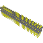 Conn Board Stacker HDR 96 POS 2.54mm Solder ST Top Entry Thru-Hole Bulk