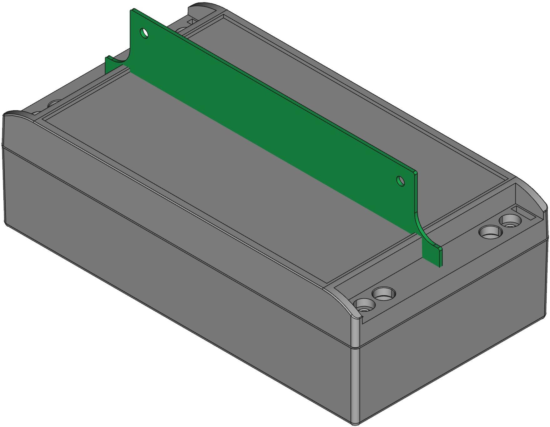 Hammond Manufacturing-R190-112-000 Kästen, Gehäuse und Gestelle Gray Die Cast Aluminum Watertight Enclosure