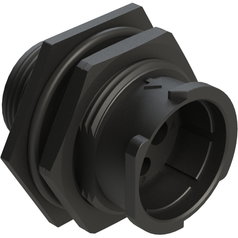 Amphenol-FLS714N2P03 Connettore circolare Conn Circular PIN 4 POS Crimp ST Jam Nut 4 Terminal 1 Port Bag