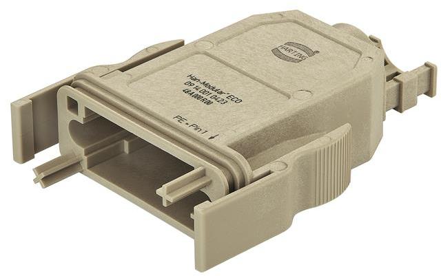 HARTING-09140010423 抽缩起动适配器 Hood 180° Polycarbonate Han-Modular®