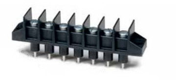 Eaton-A48131204 Steckverbinder, Klemmenblöcke Conn Barrier Strip 12 POS 14.27mm Solder Turret ST Panel Mount 35A