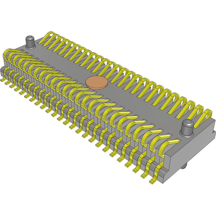 Samtec-FSI-125-03-G-D-AD-K Steckverbinderleisten und Leiterplattenbuchsen Conn One Piece Board Stacker HDR 50 POS 1mm Solder ST SMD Tube