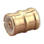 Conn MMBX Adapter 0Hz to 12.4GHz 50Ohm ST M/M Gold Over Nickel Phosphorus Single