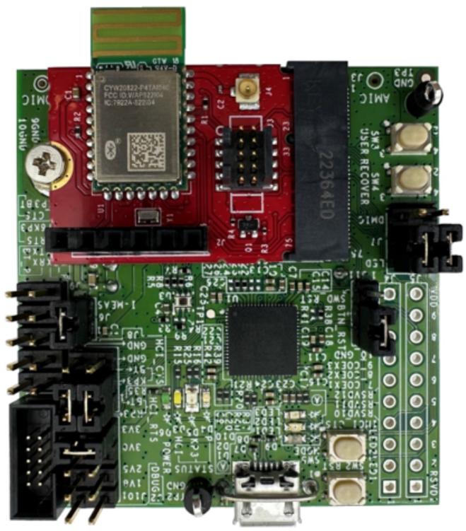 Infineon Technologies AG-CYW920822M2P4TAI040-EVK  CYW20822-P4TAI040 Bluetooth Evaluation Kit