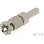 TE Connectivity-2446053-1 RF-Steckverbinder Conn HD-BNC 0Hz to 12GHz 75Ohm Crimp ST Cable Mount PL Gold Over Nickel Over Copper Bag/Box