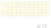 TE Connectivity-1SNA233008R0500 Steckverbinderzubehör Terminal Block and Strip Marking Accessories