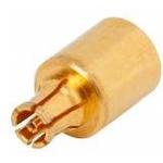 Amphenol SV Microwave-1138-4048 RF-Steckverbinder Conn SMPS Adapter 0Hz to 40GHz 50Ohm ST RCP/PL Gold Over Nickel VITA 67.3 Tray