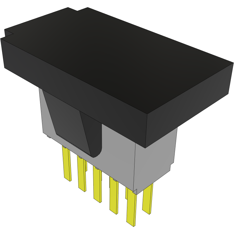 Samtec-SFMC-105-01-L-D-P-TR Steckverbinderleisten und Leiterplattenbuchsen Conn Socket Strip SKT 10 POS 1.27mm Solder ST Top Entry Thru-Hole T/R