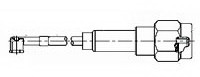 TE Connectivity-1064391-1 Assemblage de câble coaxial Cable Assembly Coaxial 0.2m 30AWG OSMT to SMA F-PL