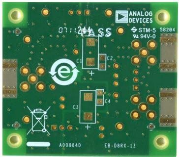 Analog Devices-AD8130AR-EBZ Placas y kits de desarrollo para Amplificador IC AD8130 Special Purpose Amplifier Evaluation Board