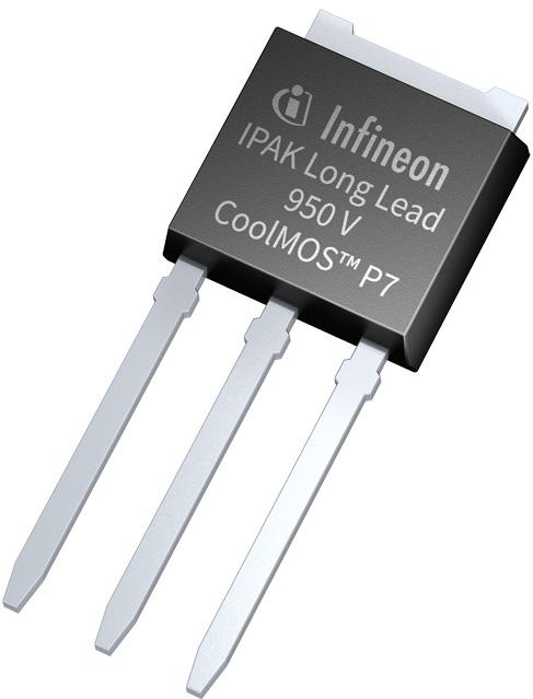 Infineon Technologies AG-IPU95R3K7P7AKMA1 MOSFETs Trans MOSFET N-CH 950V 2A 3-Pin(3+Tab) TO-251 Tube