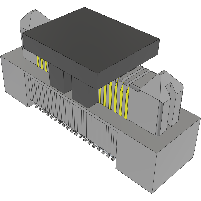 Samtec-ERM5-020-04.0-L-DV-P-TR Connector Headers and PCB Receptacles Conn High Speed Edge Rate Terminal Strip HDR 40 POS 0.5mm Solder ST Top Entry SMD T/R