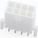 Conn Wire to Board HDR 8Power POS 4.2mm Solder ST Top Entry Thru-Hole Mini-Fit Jr Tray