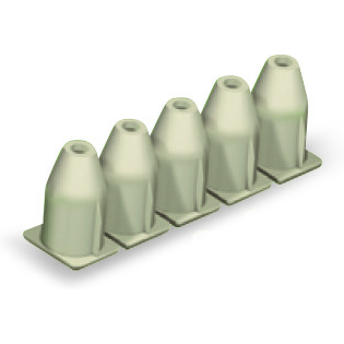 WAGO-769-471 电缆配件 Cable Accessories Insulation Stop Light Gray Box